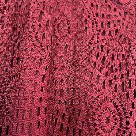 Wine / Maroon Dress - Picture 2 of 5